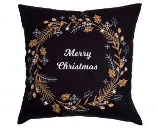 Poszewka na poduszkę świąteczą 3D 41 "N" merry christmas