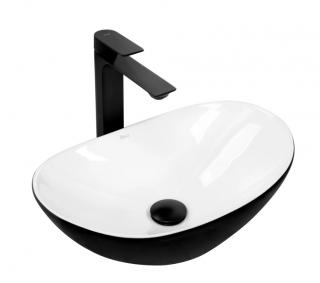 UMYWALKA REA ROYAL MINI BLACK WHITE - NABLATOWA 47x30cm
