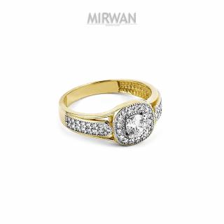 Przepiękny złoty pierścionek  MIRWAN.PL