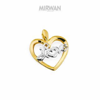 Złota zawieszka Love MIRWAN.PL
