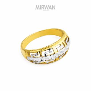 Złoty pierścionek nacinany grecki MIRWAN.PL