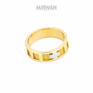 Złoty różaniec na palec szeroki MIRWAN.PL