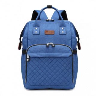 Plecak dla mamy niebieski DIAPER KN73
