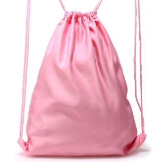 Różowy plecak worek na sznurkach BASIC
