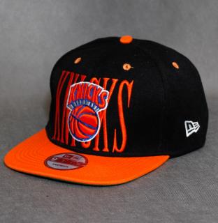 Snapback NEW ERA \"Knicks\" Black/Orange Uniwersalny