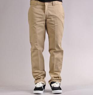 Spodnie DICKIES 873 SLIM STRAIGHT WORK PANTS Khaki 33/32
