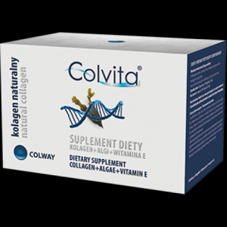 Colvita 120 czyli liofilizowany kolagen z algami morskimi i wit E