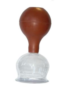 Bezogniowa bańka szklana z gruszką 1,5cm-BL1