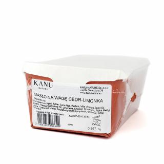 Masło do masażu CEDR-LIMONKA (800g) - Kanu
