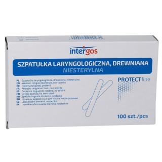 Szpatułka laryngologiczna drewniana (100 szt)