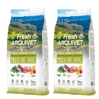 ARQUIVET FRESH Półwilgotna karma dla psa wieprzowina iberyjska i ryba oceaniczna 2x10 kg