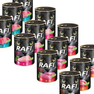 Rafi CAT 12 x 400 g MIX SMAKÓW