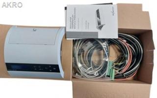 DK SYSTEM MASTER 500 RS V1 sterownik kotła + kable