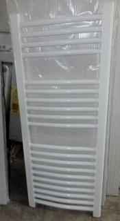 GRZEJNIK łazienkowy 40x100 biały łuk drabinka 427W 90°C