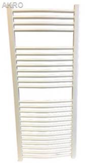 GRZEJNIK łazienkowy 55x120 biały łuk drabinka 686W 90°C