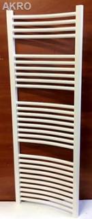 GRZEJNIK łazienkowy 55x140 biały łuk drabinka 771W 90°C