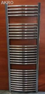 GRZEJNIK łazienkowy 55x140 CHROM łuk drabinka 509W 90°C