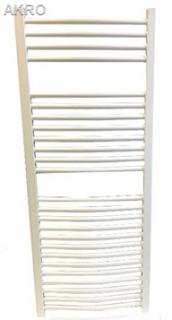 GRZEJNIK łazienkowy 60x120 biały łuk drabinka 723W 90°C