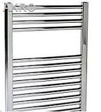 GRZEJNIK łazienkowy 60x140 CHROM prosty drabinka 577W 90°C