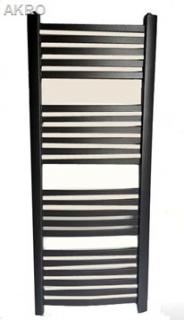 Grzejnik łazienkowy KRETA łuk antracyt 142x67 708W rozstaw 60cm