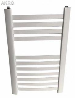 Grzejnik łazienkowy KRETA łuk biały 71x47 285W rozstaw 40cm