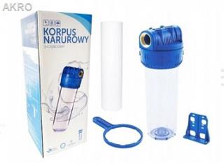 Klarwod zestaw filtr 3-cz 1/2" klucz płytka wkład
