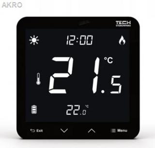 Tech ST-297V2 regulator pokojowy radiowy black