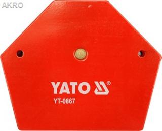 YATO Spawalniczy kątownik magnetyczny 111x136x24mm