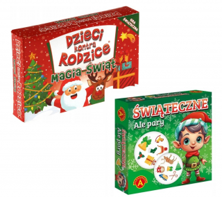 2w1 Dzieci kontra rodzice Magia Świąt+ Ale Pary Świąteczne Alexander