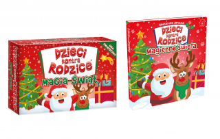 2w1 Dzieci kontra rodzice Magia Świąt + Magiczne Święta książeczka