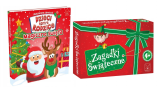 2W1 DZIECI KONTRA RODZICE MAGICZNE ŚWIĘTA + ZAGADKI ŚWIĄTECZNE 4+