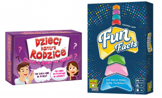 2w1 Fun Facts Rebel + Dzieci kontra Rodzice Czego o sobie nie wiecie