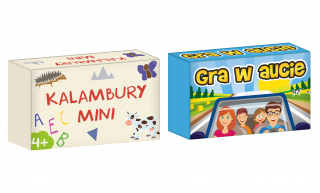 2W1 GRA W AUCIE + KALAMBURY MINI KANGUR