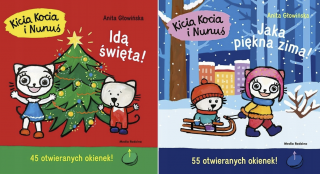 2w1 Kicia Kocia i Nunuś Idą święta + Jaka piękna zima!