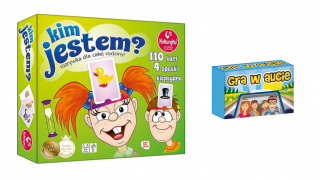 2w1 Kim jestem? + Gra w aucie Mini