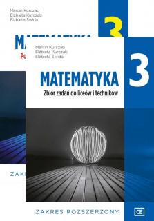 2w1 Nowe matematyka podręcznik dla klasy 3 liceum i technikum zakres rozszerzony MAPR3 + Nowe matematyka zbiór zadań dla klasy 3 liceum i technikum za