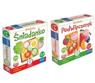 2w1 Układanka Śniadanko + Podwieczorek Granna