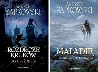 2w1 Wiedźmin Rozdroże Kruków + Maladie i inne opowiadania