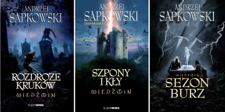 3w1 Wiedźmin Rozdroże Kruków + Sezon burz + Szpony i kły