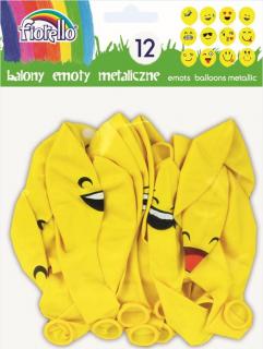 Balony Emoty Party metaliczne FIORELLO