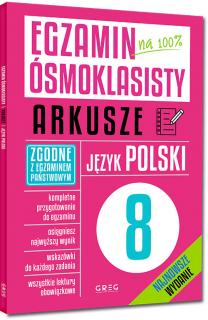 Egzamin ósmoklasisty arkusze język polski