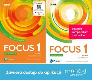 Focus Second Edition 1Podręcznik + ćwiczenia + kod Mondly