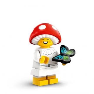Lego Kobieta w stroju muchomora MINIFIGURES Seria 25