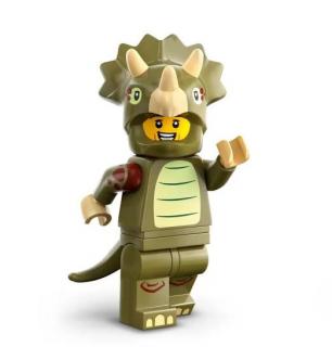 Lego Postać w kostiumie triceratopsa MINIFIGURES Seria 25
