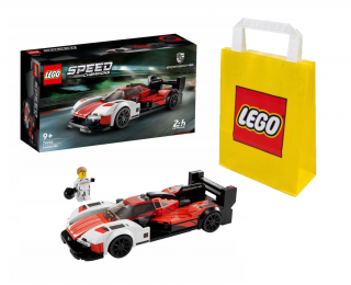 LEGO SPEED CHAMPIONS 76916 Porsche 963 + LEGO Torba papierowa średnia 6315792