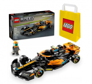 Lego SPEED CHAMPIONS 76919 McLaren Formula 1 + LEGO Torba papierowa średnia 6315792