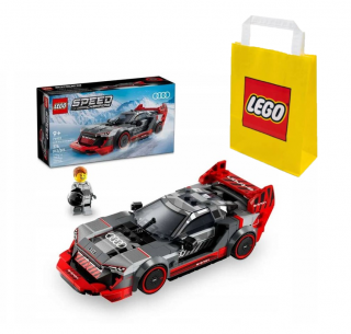 Lego SPEED CHAMPIONS 76921 Audi S1 e-tron quattro + LEGO Torba papierowa średnia 6315792