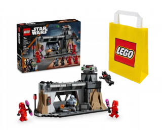 LEGO STAR WARS 75386 Pojedynek paza vizsli i moff + LEGO Torba papierowa średnia 6315792