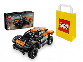 Lego TECHNIC 42166 NEOM McLaren Extreme E Race + LEGO Torba papierowa średnia 6315792