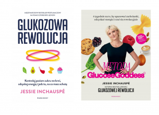 Pakiet 2w1 Glukozowa rewolucja + Metoda Glucose Goddess Inchauspé Jessie